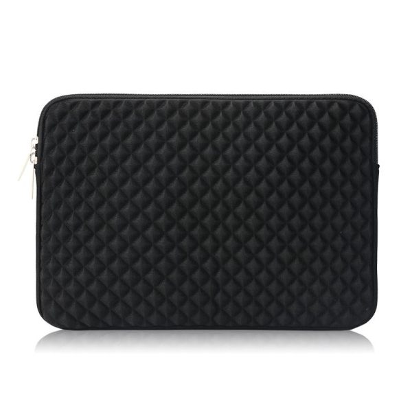 12-13 Inch Diamond Texture Laptop Liner Bag In Black - Lb0146F - Image 8