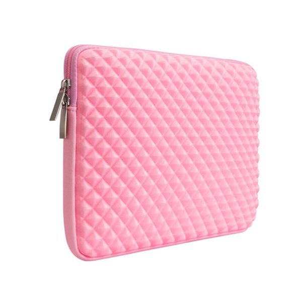 12-13 Inch Diamond Texture Laptop Liner Bag In Black - Lb0146F - Image 11