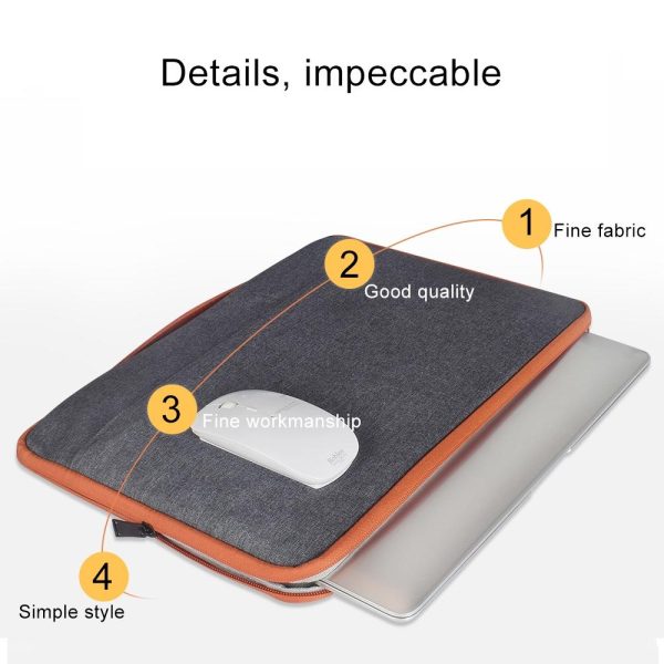 Stylish Laptop Handbag for Macbook & More - Polyester & Nylon - Pink - Image 6
