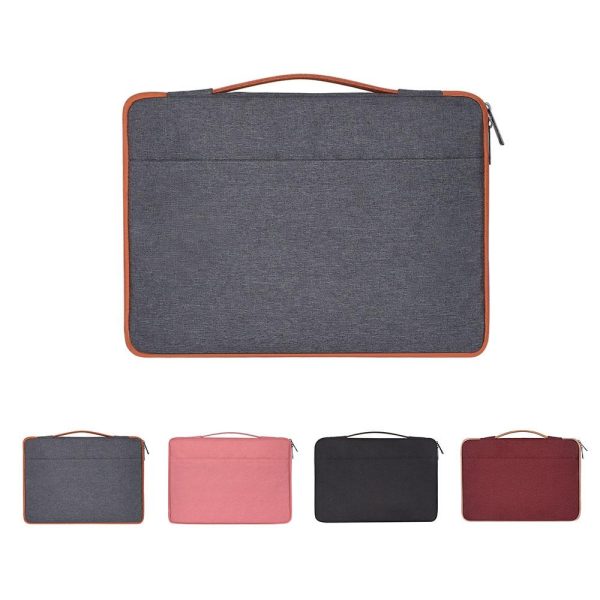 Stylish Laptop Handbag for Macbook & More - Polyester & Nylon - Pink - Image 12