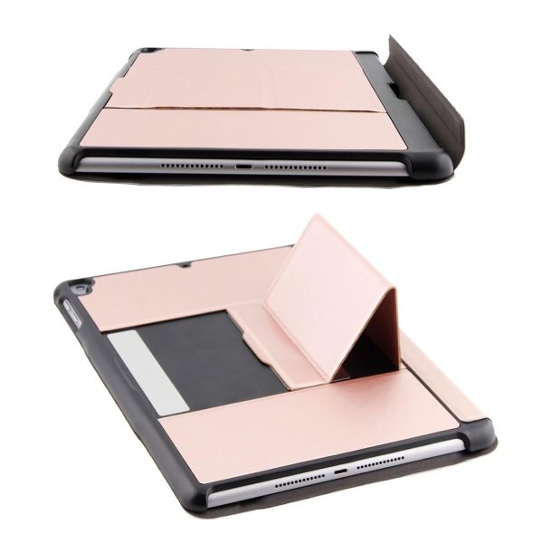 Bluetooth Keyboard & Leather Tablet Case For Ipad Air / Pro 9.7 - Detachable Ultra-Thin Multi-Angle Backlit - Pink - Image 6