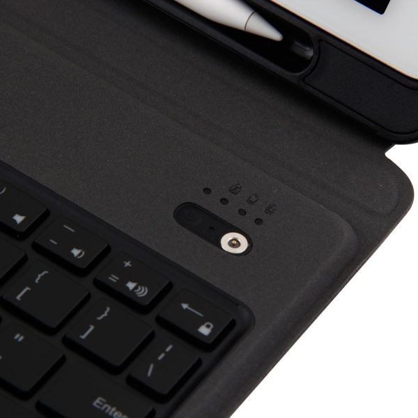 Bluetooth Keyboard & Leather Tablet Case For Ipad Air / Pro 9.7 - Detachable Ultra-Thin Multi-Angle Backlit - Pink - Image 8