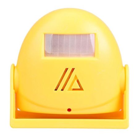 Smart Wireless Doorbell With Motion Sensor And Voice Prompt - Yellow