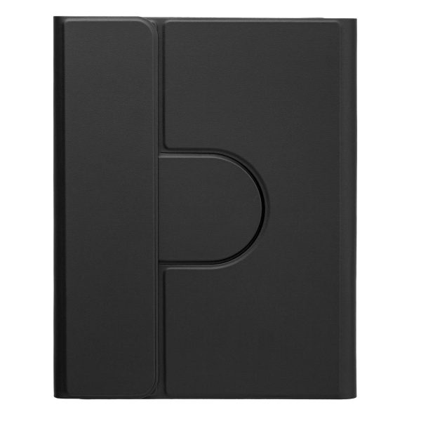 360 Degree Rotatable Bluetooth Keyboard Leather Case With Three-Colour Backlight - Black - For Ipad 10.2 2021 / Air 2019 - Image 10