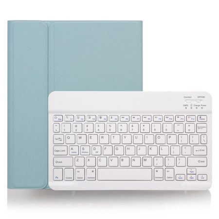 Detachable Bluetooth Keyboard Tablet Case For Ipad Pro 11 With Pen Slot - Plain Texture - Green