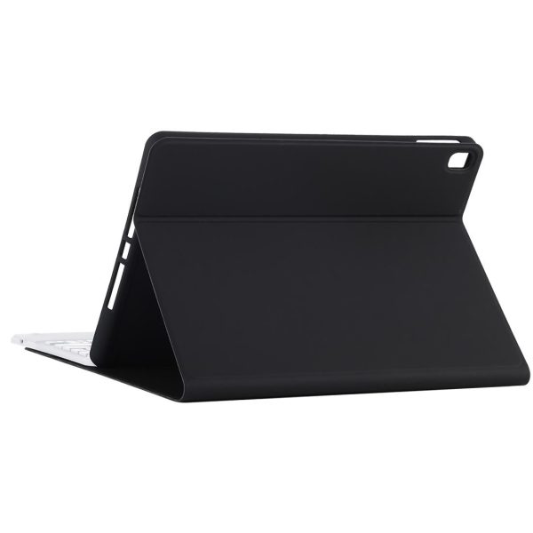 Bluetooth Keyboard & Tablet Case For Ipad 10.2 / Ipad Air 2019 - Detachable Touch Pad Pen Slot Holder - Microfiber Leather - Dark Green - Image 14