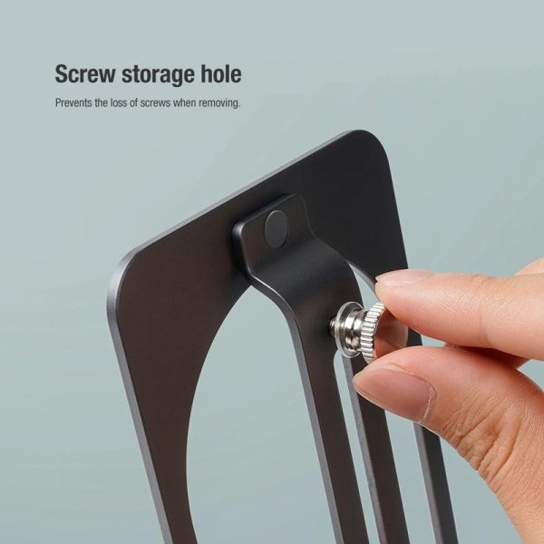 15W Foldable Wireless Charger & Phone Holder - Dark Gray - Image 6