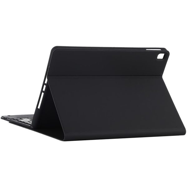 Bluetooth Keyboard & Tablet Case For Ipad 10.2 / Ipad Air 2019 - Detachable Touch Pad Pen Slot Holder - Microfiber Leather - Dark Green - Image 14