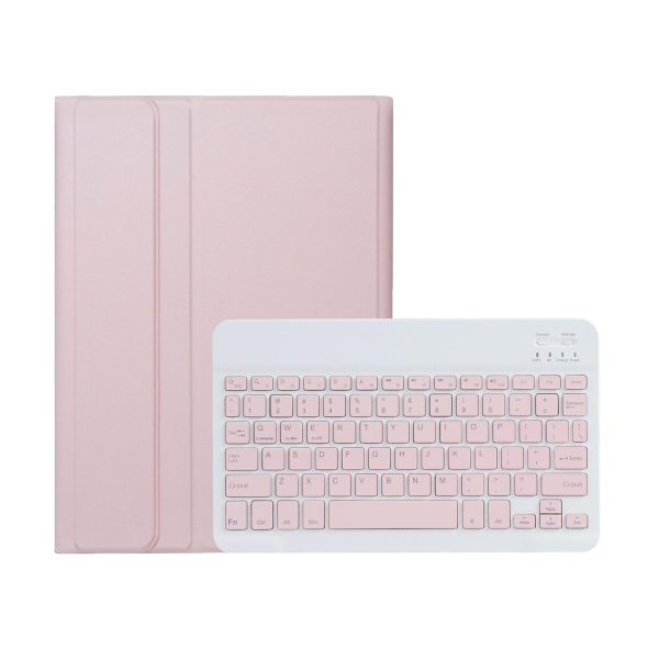 Ultra-Thin Bluetooth Keyboard Leather Tablet Case For Ipad 10.9 2022 With Pen Slot - Dark Green - Image 9