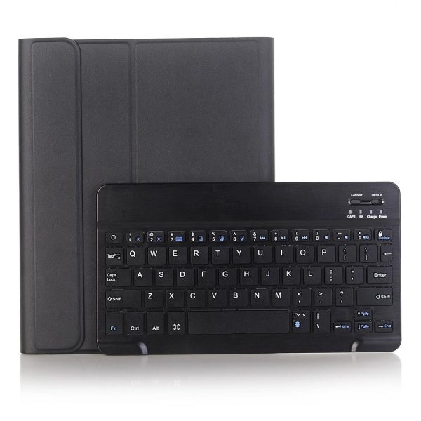 Ultra-Thin Detachable Bluetooth Keyboard Tablet Case For Ipad 10.2 2019 With Stand & Pen Slot - Rose Gold - Image 2