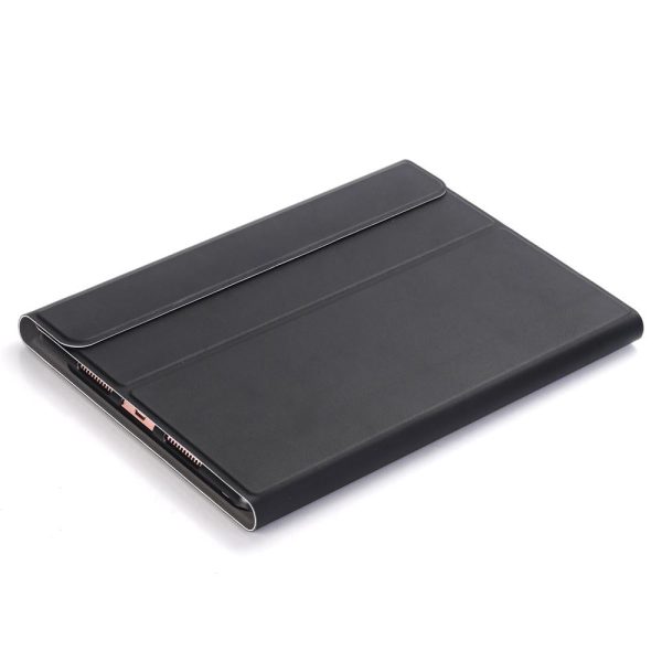 Ultra-Thin Bluetooth Keyboard Leather Case For Ipad Air / Pro 10.5 With Holder - Rose Gold - Image 4