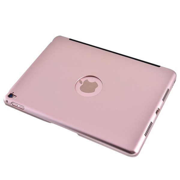 Horizontal Flip Tablet Case With Bluetooth Keyboard For Ipad Pro 9.7 / Ipad Air 2 - Rose Gold - Image 6