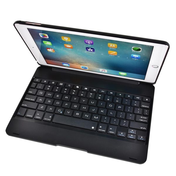 Horizontal Flip Tablet Case With Bluetooth Keyboard For Ipad Pro 9.7 / Ipad Air 2 - Rose Gold - Image 15