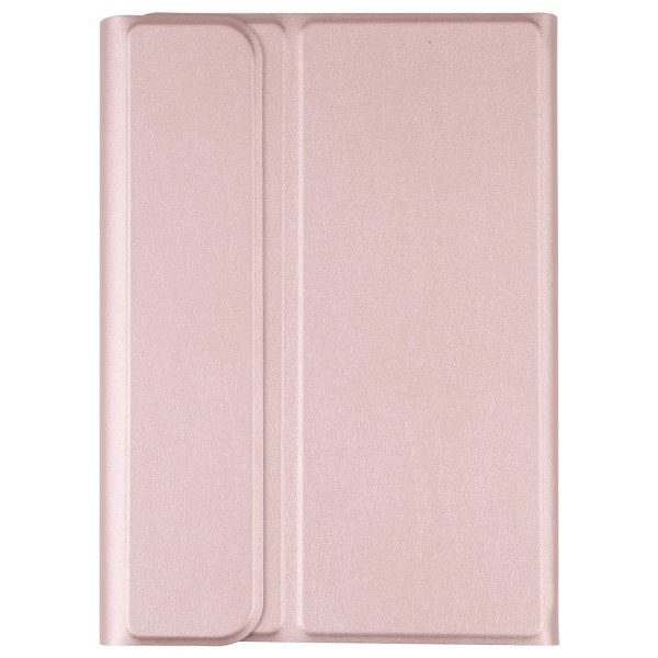 Ultra-Thin Detachable Bluetooth Keyboard Leather Case For Ipad Mini 6 - Rose Gold - Image 4