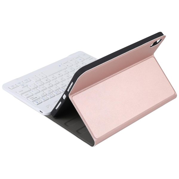 Ultra-Thin Detachable Bluetooth Keyboard Leather Case For Ipad Mini 6 - Rose Gold - Image 5