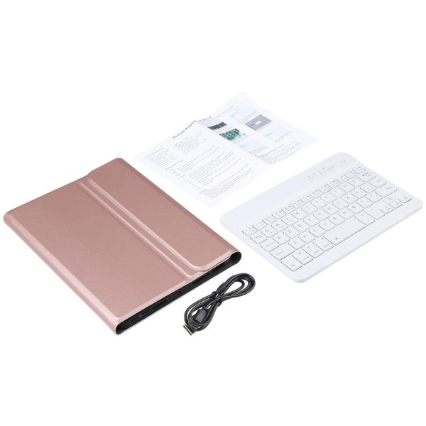 Ultra-Thin Detachable Bluetooth Keyboard Leather Case For Ipad Mini 6 - Rose Gold - Image 6