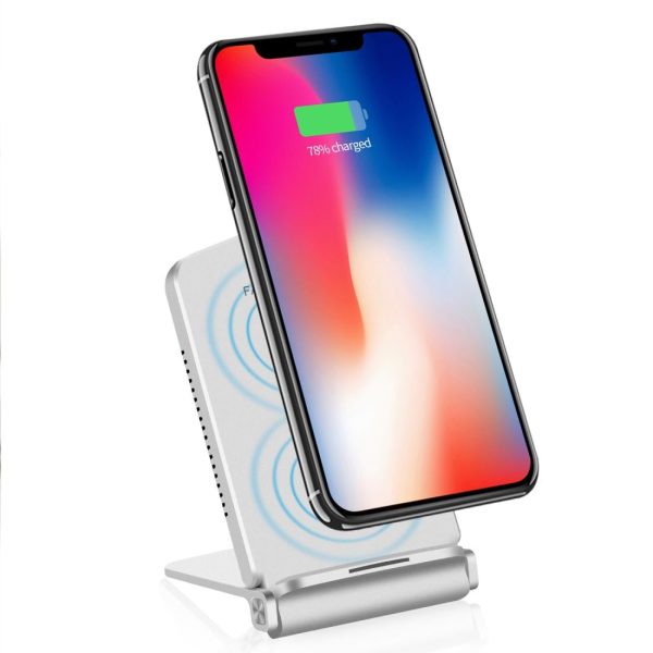 5W Fast Charging Qi Wireless Charger Pad - Rose Gold - Image 2