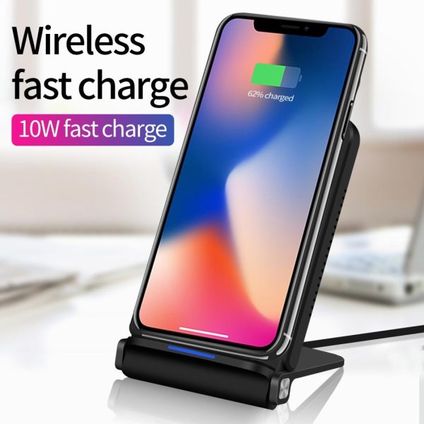 5W Fast Charging Qi Wireless Charger Pad - Rose Gold - Image 4
