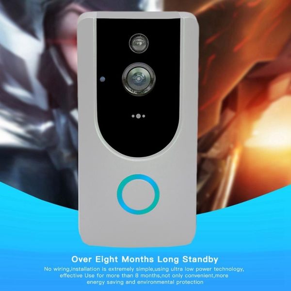 Smart Wifi Video Doorbell With Night Vision - Remote Monitoring - Image 5