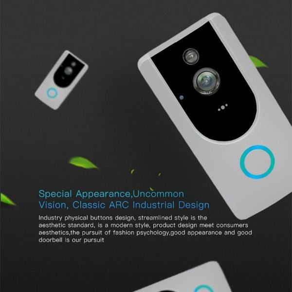 Smart Wifi Video Doorbell With Night Vision - Remote Monitoring - Image 14