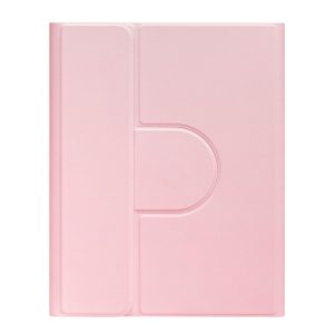 360 Degree Rotatable Bluetooth Keyboard Leather Case - Square Button - Pink - For Ipad 10Th Gen 10.9 2022 - Image 12