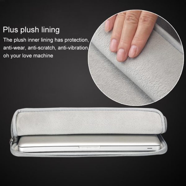 Denim Business Laptop Liner Bag for Tablets - Grey - Image 6