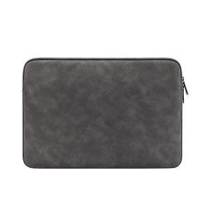 Lightweight Waterproof Lambskin Laptop Sleeve - Fits 14.1-15.4 Inches - Yellow With Bag - Image 9