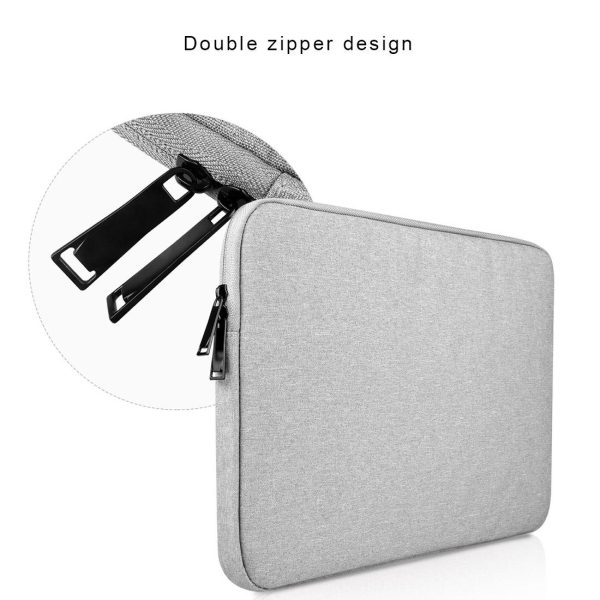 Universal Oxford Cloth Laptop Tablet Bag - 15.6 Inch Inner Package - Grey - Image 6