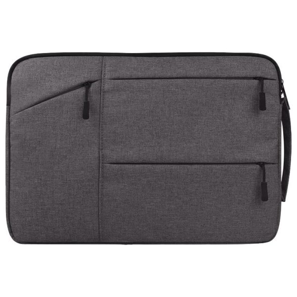 12 Laptop / Tablet Bag with Multiple Pockets - Portable & Durable - Grey - Image 15