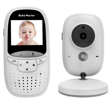 2.4 Wireless Baby Monitor With Lcd Night Vision & Two-Way Talk - Grey