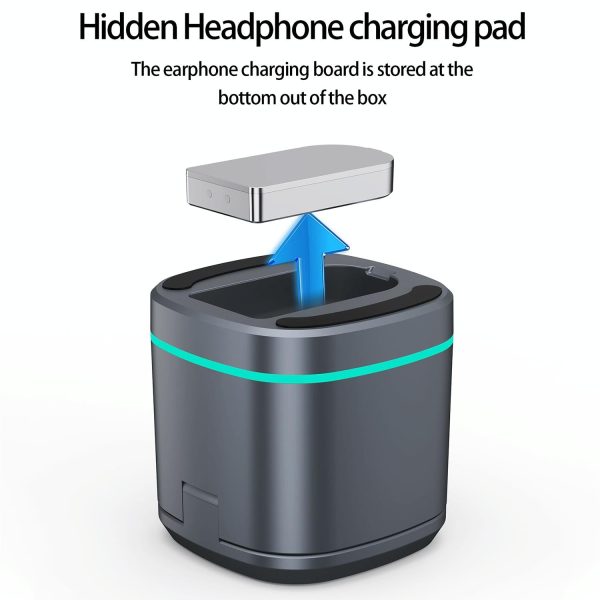 15W 3 In 1 Magnetic Wireless Charger - Grey - Image 5