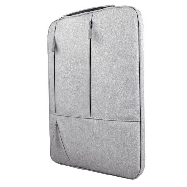 15.6 Inch Laptop Tablet Bag With Multiple Pockets - Portable And Stylish - Hc6579Lh 15.6 Inch Light Grey - Image 7