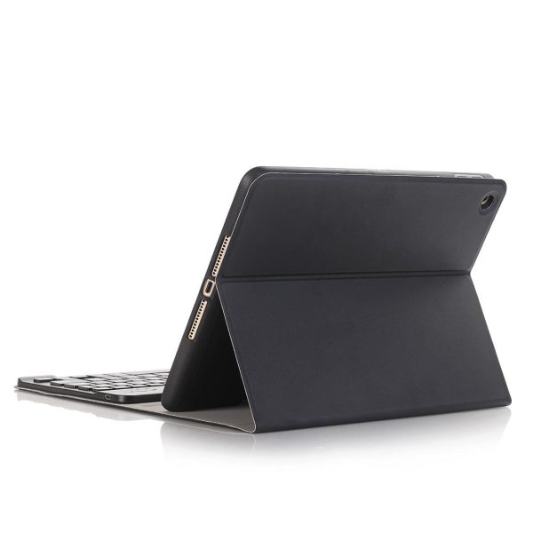Ultra-Thin Detachable Bluetooth Keyboard Tablet Case For Ipad 10.2 2019 With Stand & Pen Slot - Gold - Image 7