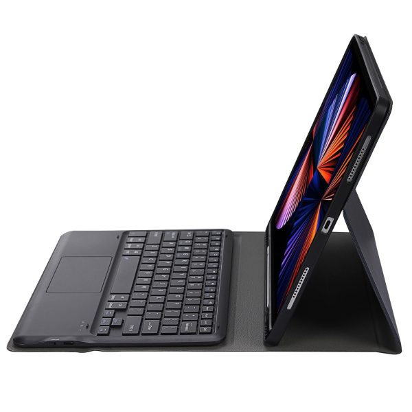 Detachable Bluetooth Keyboard Tablet Case For Ipad Pro 12.9 - Ultra-Thin With Touchpad Pen Slot & Holder - Gold - Image 9