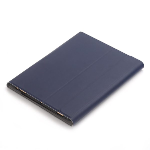 Ultra-Thin Bluetooth Keyboard Leather Case For Ipad Air / Pro 10.5 With Pen Slot & Holder - Gold - Image 4