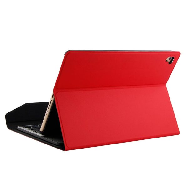 Bluetooth Keyboard & Leather Tablet Case For Ipad Air / Pro 9.7 - Detachable Water Repellent Magnetic 3-Gear Angle - Gold - Image 5