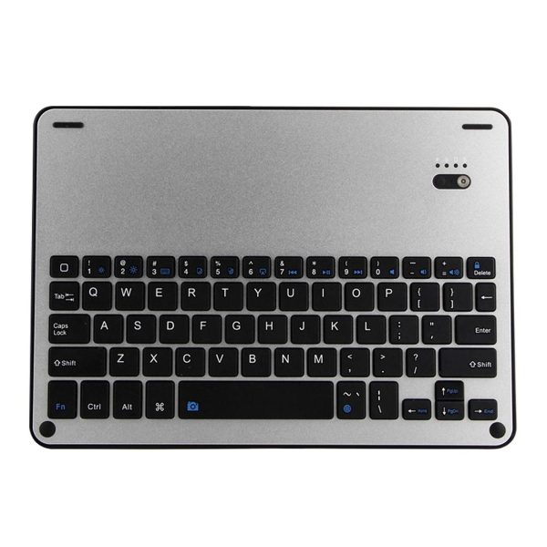 Bluetooth Keyboard & Leather Tablet Case For Ipad Air / Pro 9.7 - Detachable Water Repellent Magnetic Sleep Function 3-Gear Angle Adjustment Pen Slot - Gold - Image 4