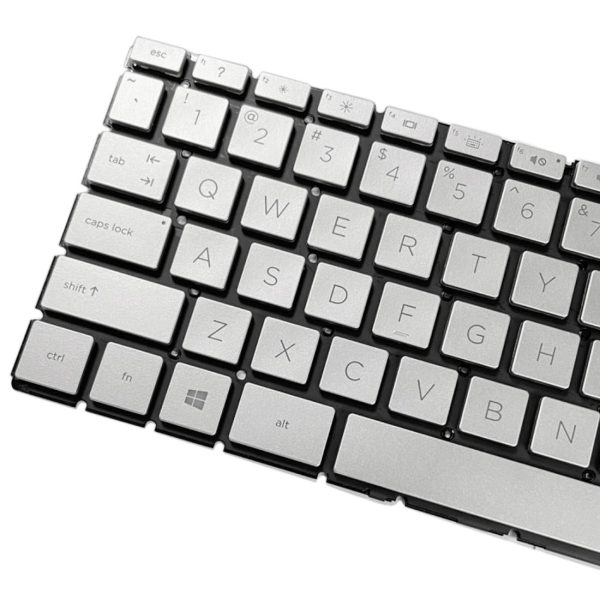 Backlit us Keyboard for Hp Pavilion X360 14 Laptops - Gold - Image 11