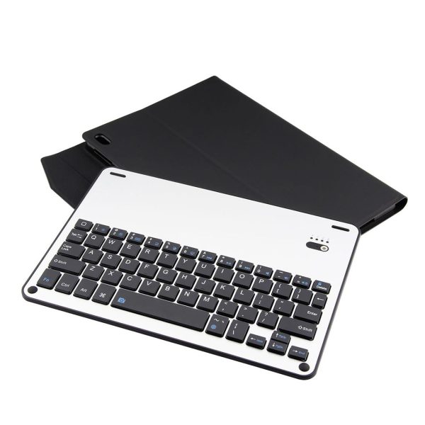 Aluminum Keyboard & Leather Tablet Case For Ipad Pro 10.5 / Air 2019 - Bluetooth Detachable Water Repellent - Gold - Image 4