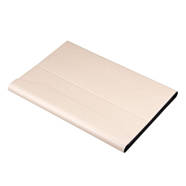 Aluminum Keyboard & Leather Tablet Case For Ipad Pro 10.5 / Air 2019 - Bluetooth Detachable Water Repellent - Gold - Image 9