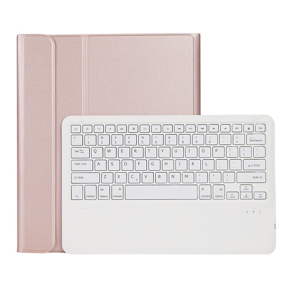 Ultra-Thin Detachable Bluetooth Keyboard Leather Case For Ipad Pro 12.9 2018 With Pen Slot - Gold - Image 10