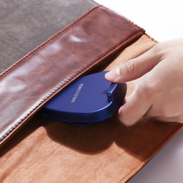 10W Fast Charging Qi Wireless Charger Pad - Gold - Image 11