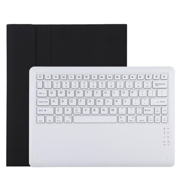 12.9 Ipad Pro 2020 Bluetooth Leather Case With Detachable Holder - Blue - Image 2