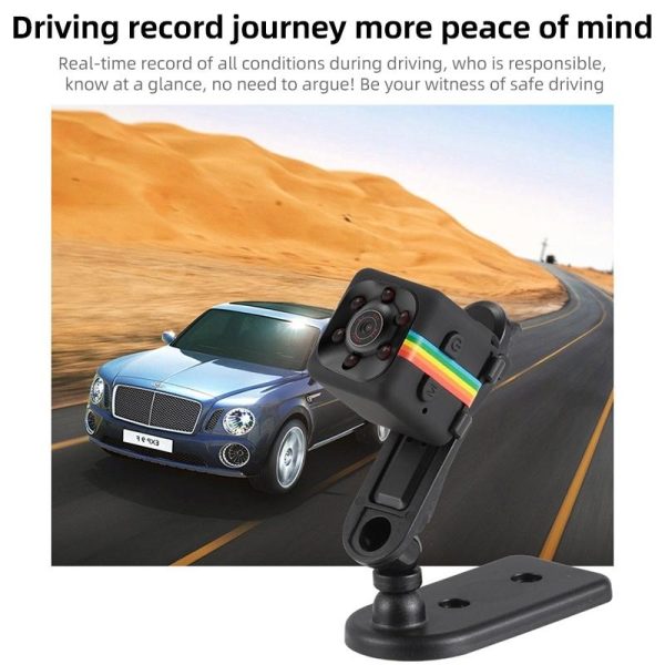 Hd Mini Sport Camera With Night Vision & Tf Card - Blue - Image 6