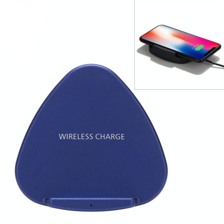 10W Fast Charging Qi Wireless Charger Pad - Blue