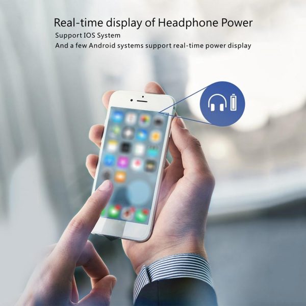 Wireless Business Sports Bluetooth Earphones - Fast Charging Bluetooth 5.0 - Blue - Image 7