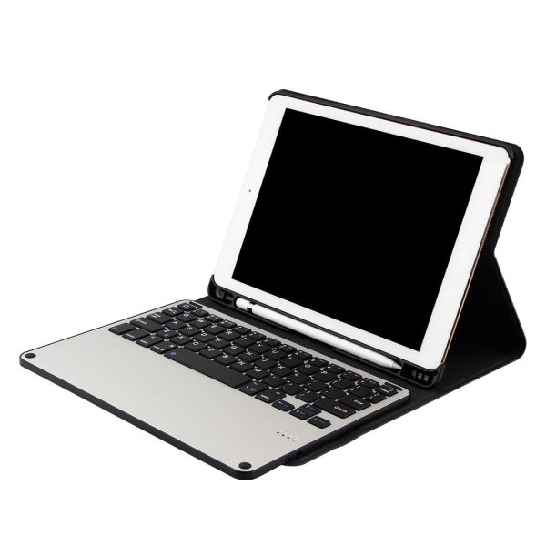 Bluetooth Keyboard & Tablet Case For Ipad Air / Pro 9.7 - Detachable Aluminum Alloy Imitation Cloth Sleep / Water Repellent - Blue - Image 8