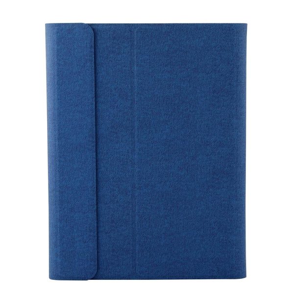 Bluetooth Keyboard & Tablet Case For Ipad Air / Pro 9.7 - Detachable Aluminum Alloy Imitation Cloth Sleep / Water Repellent - Blue - Image 12
