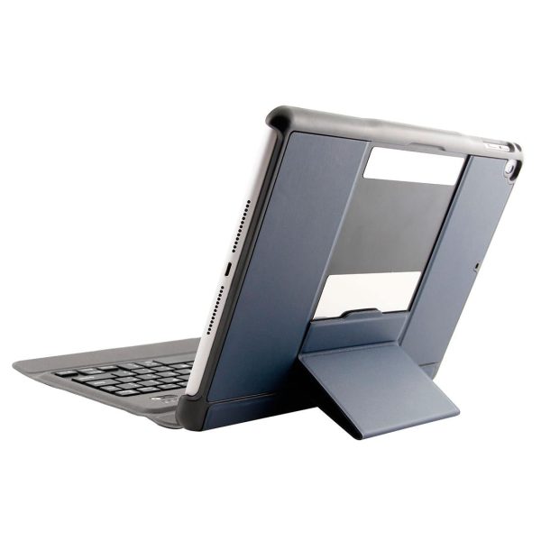 Detachable Bluetooth Keyboard & Leather Tablet Case For Ipad Air / Pro 9.7 - Blue - Image 7