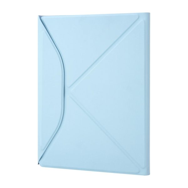 Bluetooth Keyboard Leather Tablet Case With Pen Slot - Sky Blue - Image 3